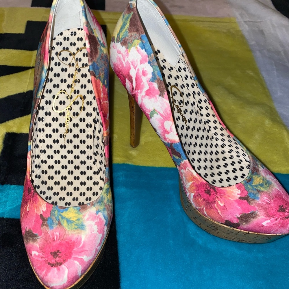 Jessica Simpson high heels